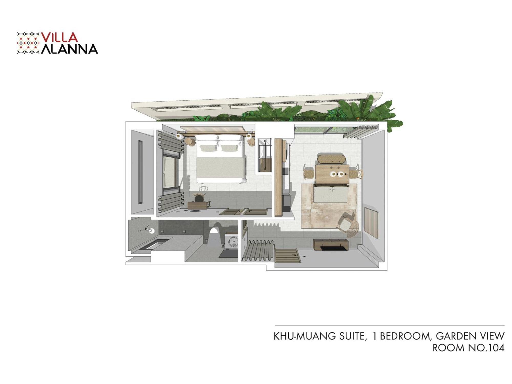 Villa Alanna Chiang Mai Kamer foto